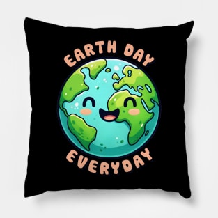 Earth Day Planet Anniversary Day Cute Earth Day Pillow