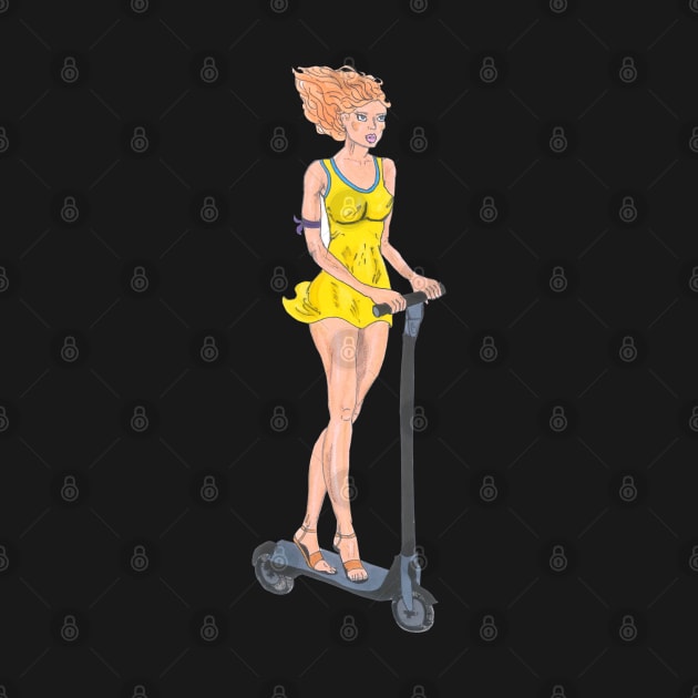 Scooter Girl by FilMate