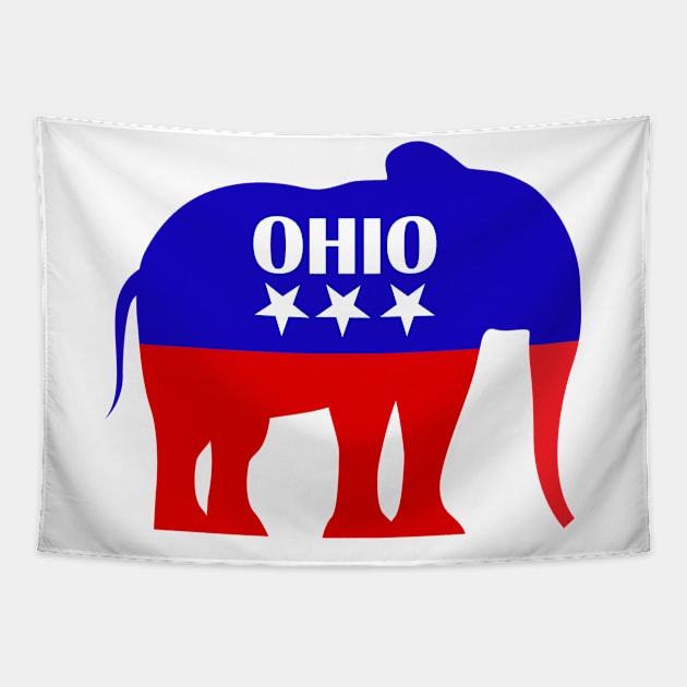 Ohio Republican Tapestry by MtWoodson