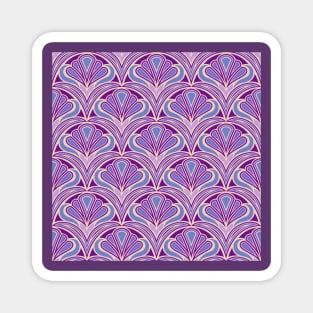 Purple Vintage Scales Magnet