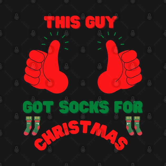 This Guy Got Socks For Christmas, Socks, Christmas Stocking, Xmas Gift, Christmas, Stocking Stuffer, Funny, Stocking Filler, Funny Xmas Gift Idea, Holiday, Kids, Present, Birthday by DESIGN SPOTLIGHT
