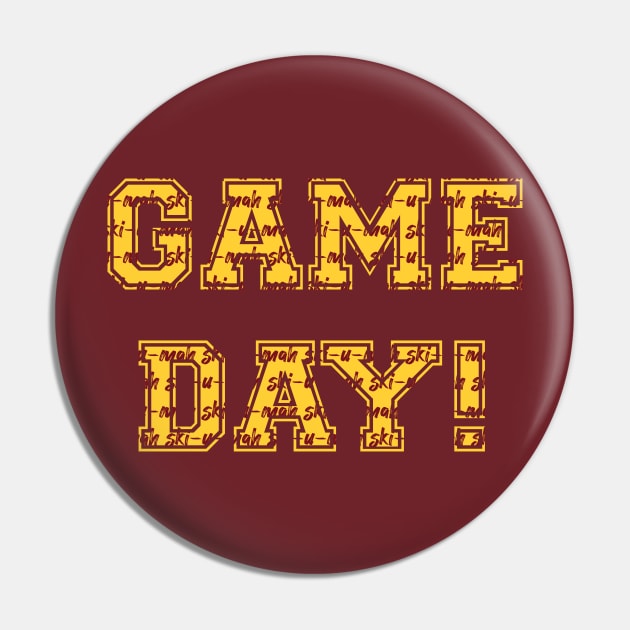 Game Day Minnesota Pin by Parkeit