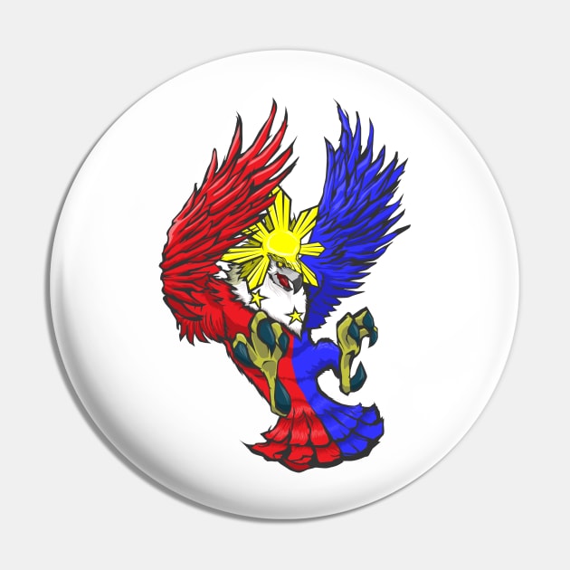 Philippine Eagle Pin by itsmidnight