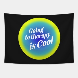 Therapy Green Blue Aura Tapestry