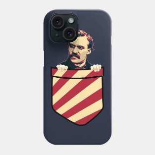 Friedrich Nietzsche In My Pocket Phone Case