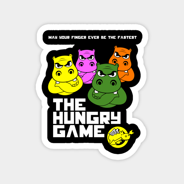 The Hungry Game Magnet by Paulychilds