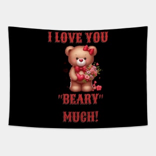 I love your Beary much Tapestry