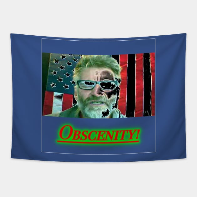 Obscenity! Tapestry by damonbostrom