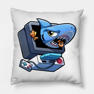 STICKER GAME SHARK Pillow