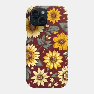 Yellow Flowers Phone Case