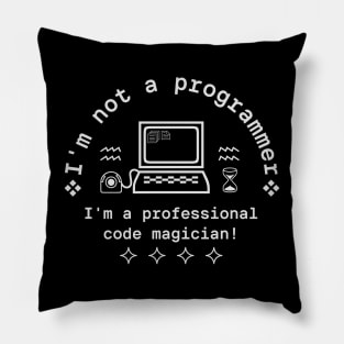 Professional code magician Pillow