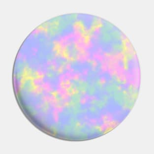 Cute Groovy Pastel Tie Dye Pin