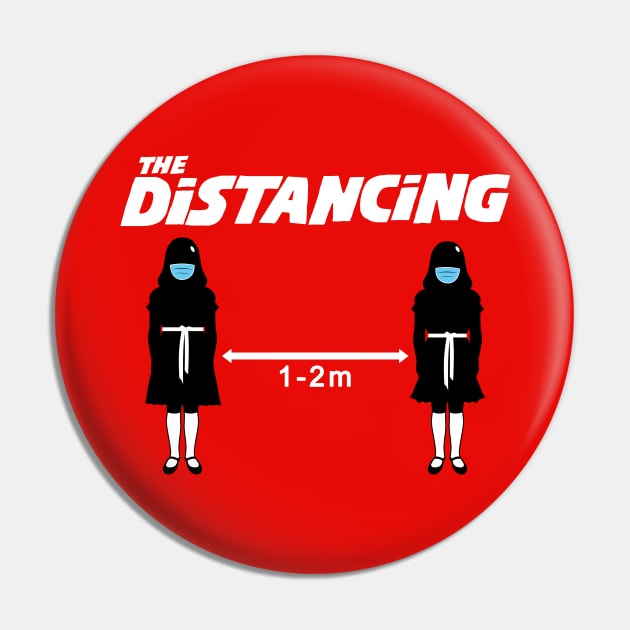 Funny Retro Horror Movie Social Distancing Quarantine Meme Pin by BoggsNicolas