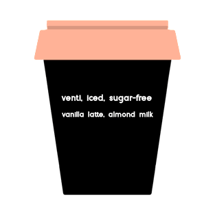 Coffee Venti Iced Latte T-Shirt