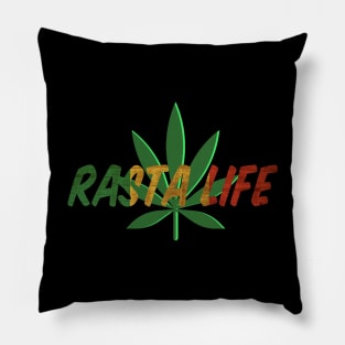 Rasta Life, Jamaica, Reggae Pillow