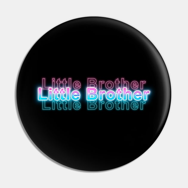 Little Brother Pin by Sanzida Design