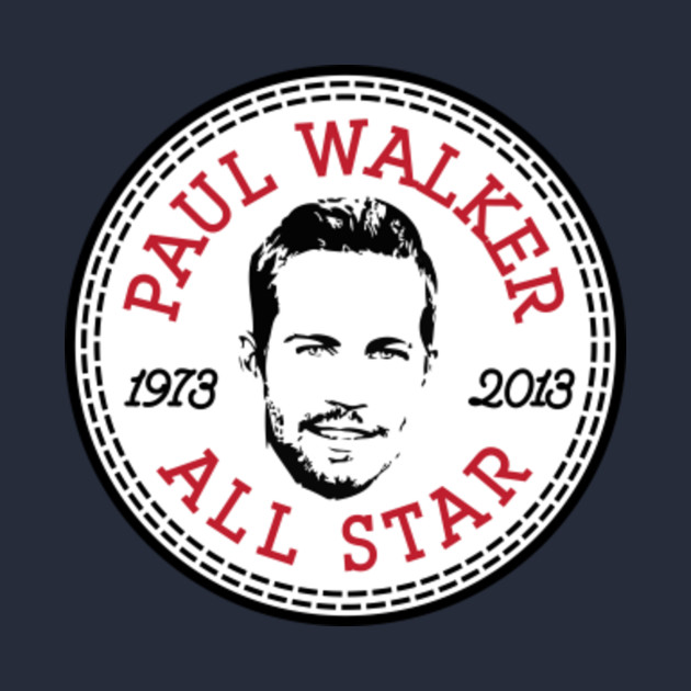 Paul Walker All Star Converse Logo Converse All Star TShirt