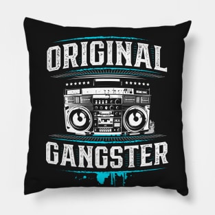 Original Gangster - OG - Ghetto Blaster - Boom Box - Hip Hop - Rap - HipHop Pillow