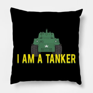 I am a tanker M4 Sherman Pillow