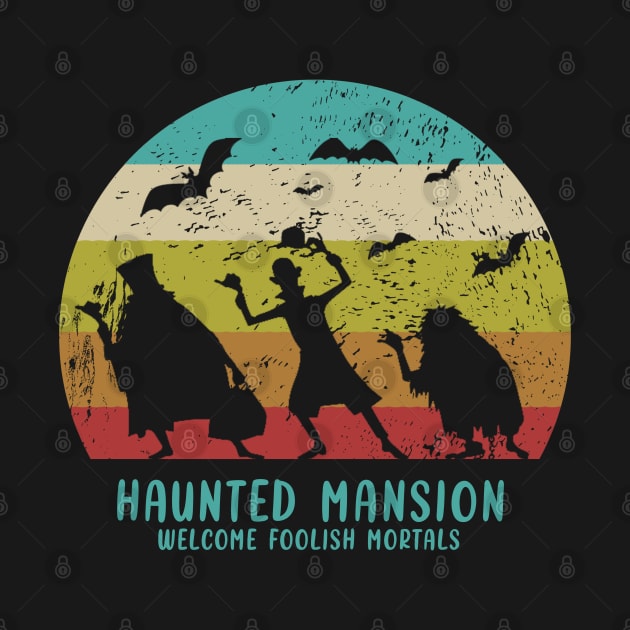 haunted mansion - welcome foolish mortals by Shelter Art Space