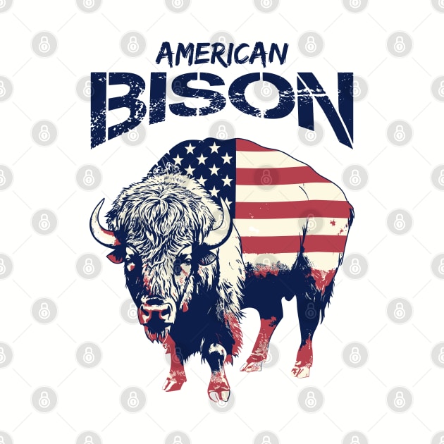 American Bison by Yopi