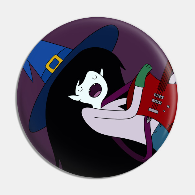 Marceline S Bass Guitar Adventure Time Pin Teepublic This adventure time marceline's axe bass guitar features the red axe family heirloom that has been refashioned by. marceline s bass guitar