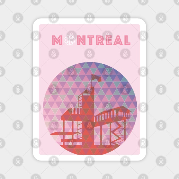 Montreal - Biosphere Magnet by aglomeradesign