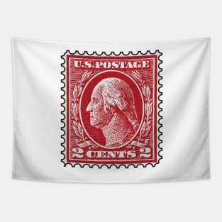 2 Cent Red Washington Tapestry