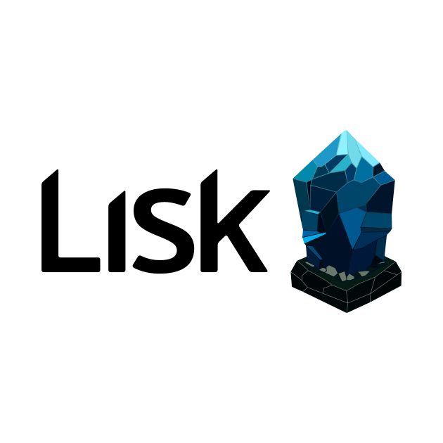 Lisk CryptoCurrency Logo. by CryptoTextile