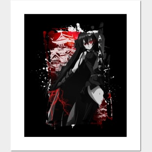 Leone Akame Ga Kill' Poster, picture, metal print, paint by Illust Artz