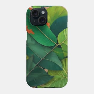 Tropical Leaves Phone Case