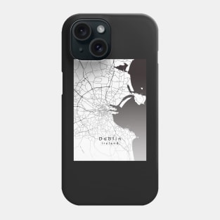 Dublin Ireland City Map Phone Case