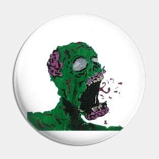 Loud Zombie Pin