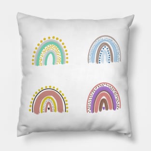 Boho rainbows Pillow