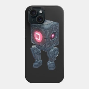 Portal - Companion Cube Inspired Bot Phone Case