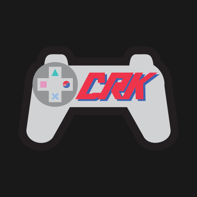 CRK Logo and Game Controller Alternate by CRK- cheapretrokorean