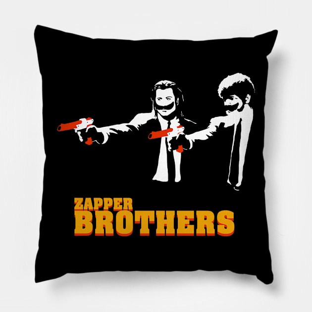 Zapper Brothers Pillow by MdM