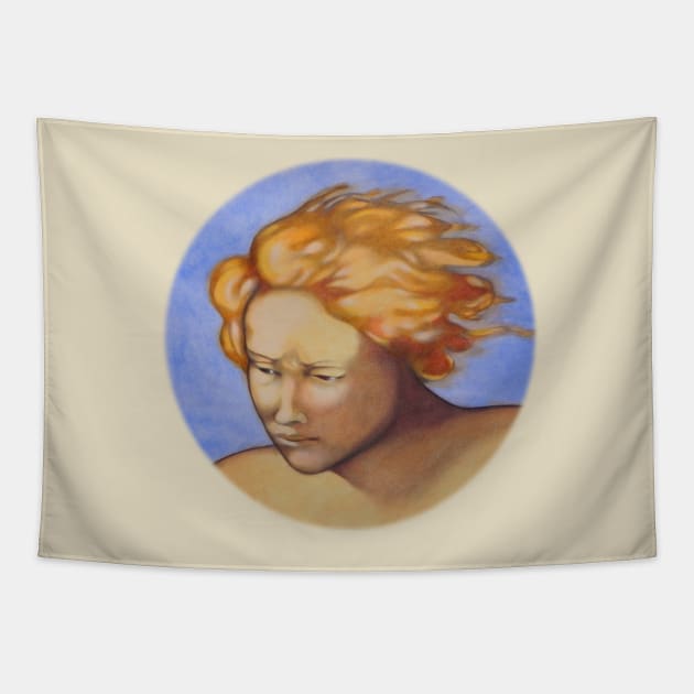 Sistine mood Tapestry by federicocortese