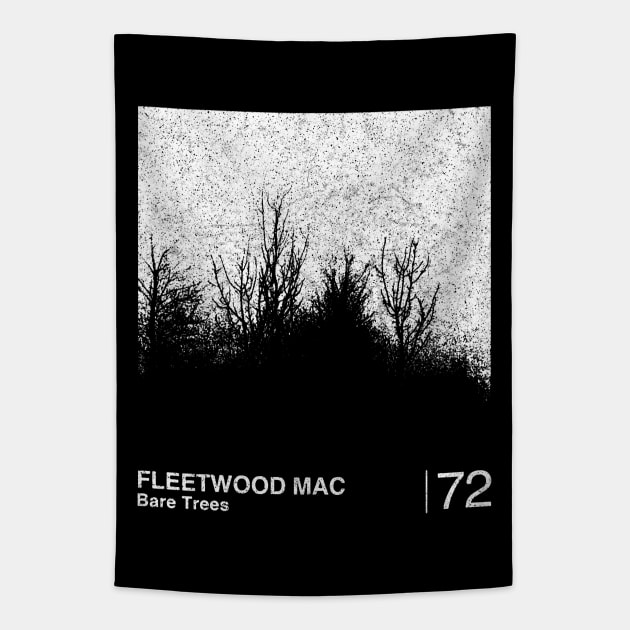 Fleetwood Mac / Minimalist Style Graphic Fan Artwork Design Tapestry by saudade