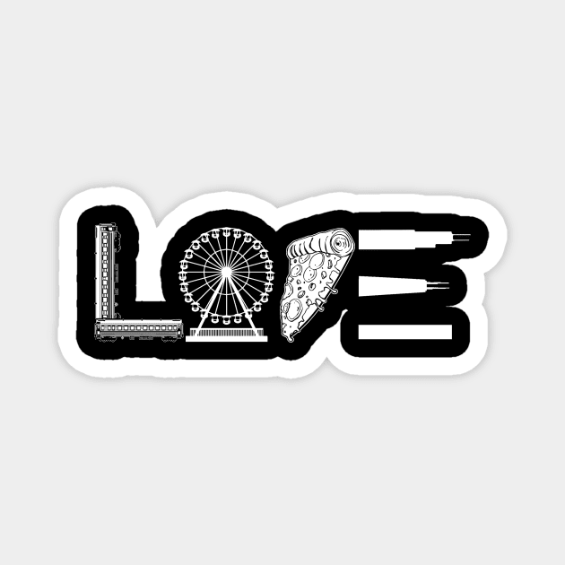 Love New York Magnet by fromherotozero
