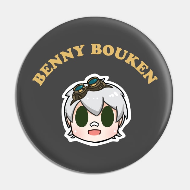 Genshin Impact Benny bouken Pin by Oricca