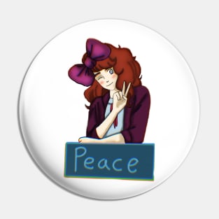 90s Peace Pin