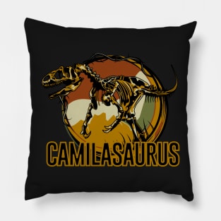 Camilasaurus Camila Dinosaur T-Rex Pillow