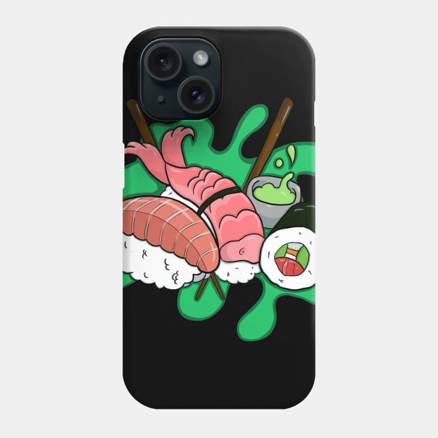 Sushi Fan Phone Case by ShadowCas