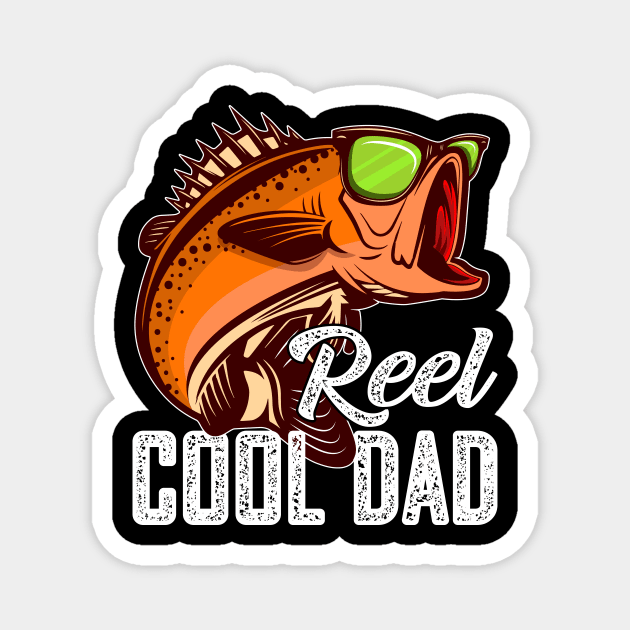 Reel Cool Dad Gift Magnet by Delightful Designs