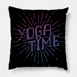 Yoga Fitness Gym Workout Meditation Gift Pillow