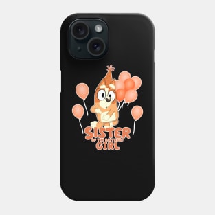 Bluey and Bingo sister girl Phone Case