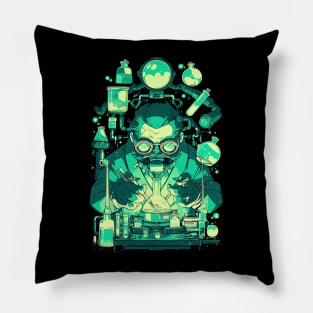 mad scientist Pillow