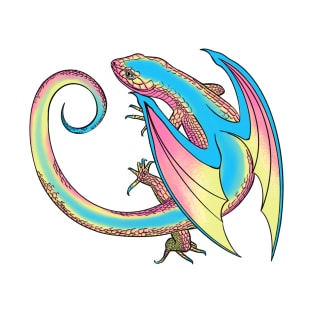 Pansexual Pride Dragon T-Shirt