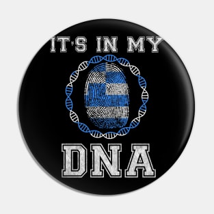 Greece  It's In My DNA - Gift for Greek From Greece Pin